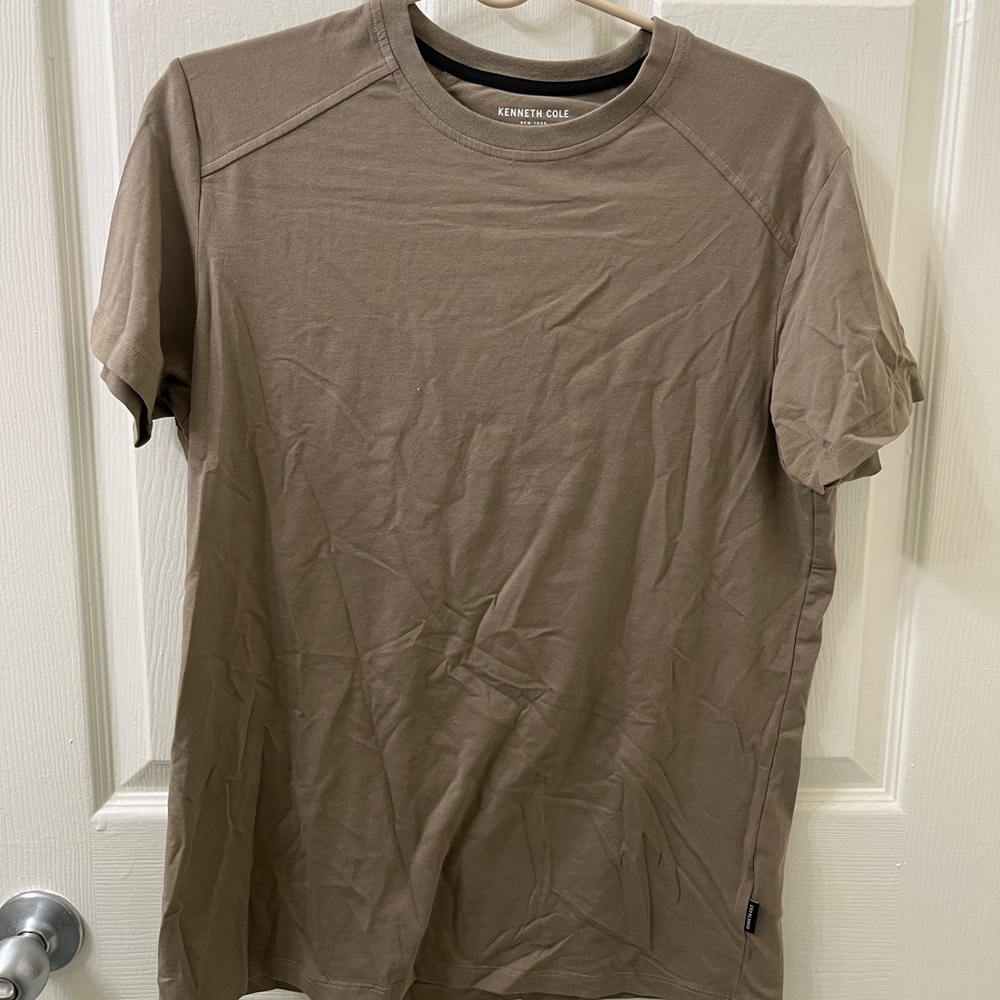 Kenneth Cole Men's Brown Short Sleeve Tee
